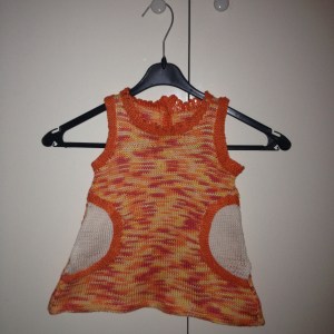 Orange cheer dress 2014