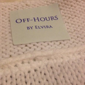 Classic Blue and White sweater